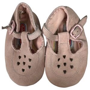 Fisher Price Vintage 1989 Pink Leather Maryjane Mary Jane Shoes Baby Size 3